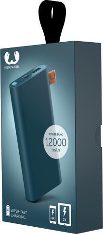 Immagine prodotto Fresh'N Rebel Powerbank (12000 mAh, 44.40 Wh)