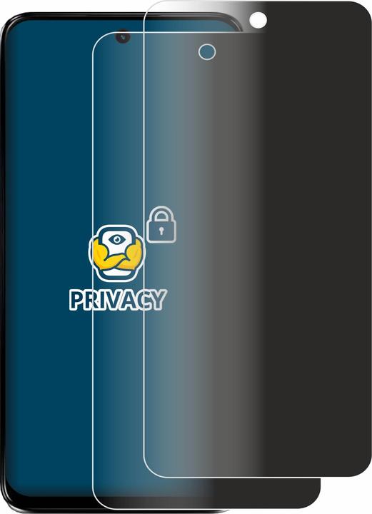 Produktbild BROTECT Sichtschutzfolie Anti-Spy Privacy Folie Blaulicht-Schutz (2 Stück, Samsung Galaxy A34 5G)