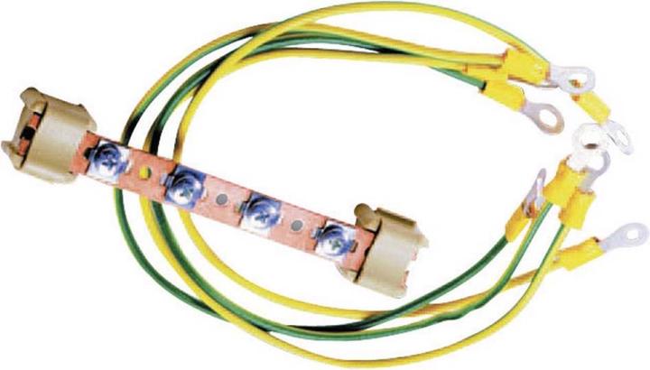 Actual product image Digitus DN-19 Earth potential equalization rail