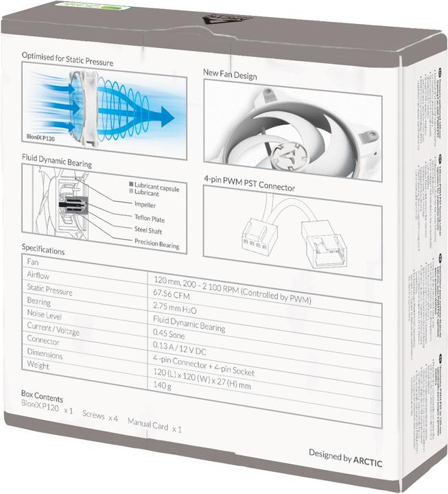 Immagine prodotto Arctic BioniX P120 (120 mm, 1 x)