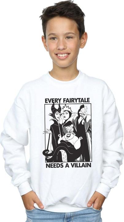 Produktbild Disney Every Fairy Tale Needs A Villain Sweatshirt Jungen (152, 158)