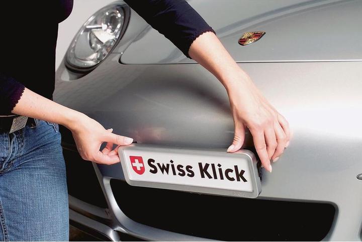 Immagine prodotto Swissklick Set di porta numeri intercambiabili formato verticale 30x8cm 30x16cm (Anteriore + posteriore, Effigie)