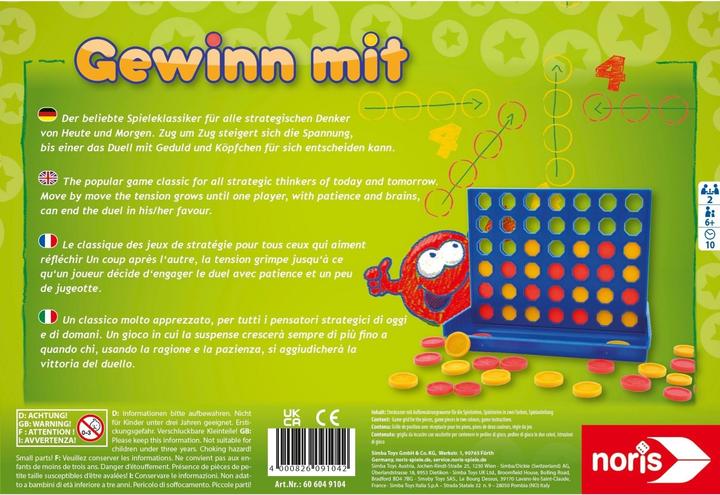 Produktbild Noris Gewinn mit 4 (Deutsch, Französisch, Italienisch, Englisch)