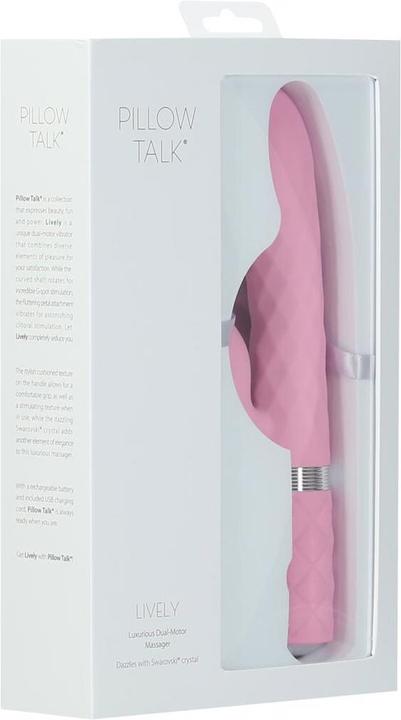 Image du produit Pillow Talk Lively Vibromasseur "rabbit" pivotant - Rose