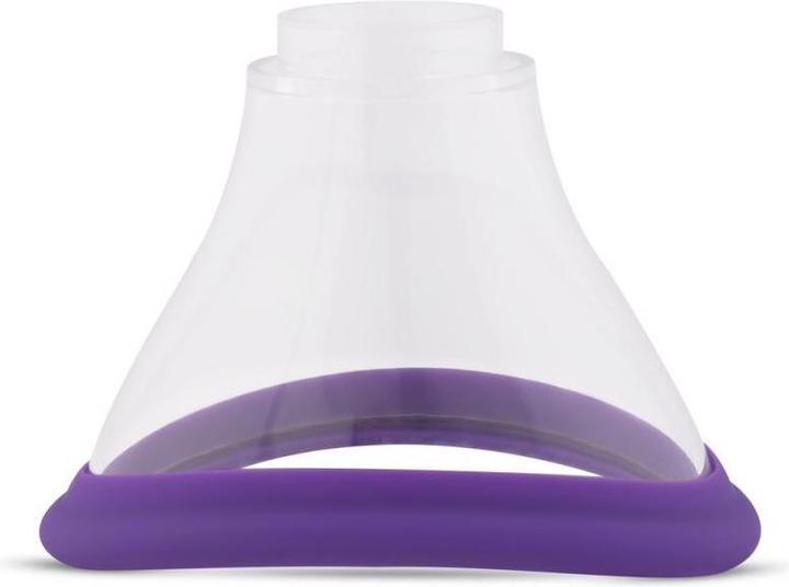 Actual product image Easytoys Pleasure Pump With G-Spot Vibrator - Purple
