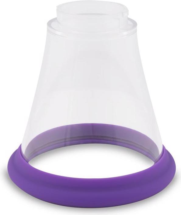 Actual product image Easytoys Pleasure Pump With G-Spot Vibrator - Purple