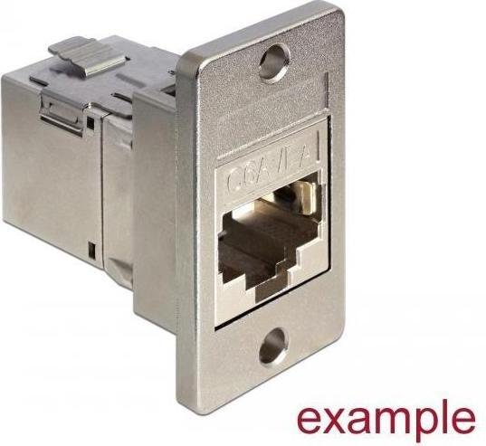 Immagine prodotto Delock Alloggiamento vuoto Keystone per l'installazione del dispositivo (Attrezzi)