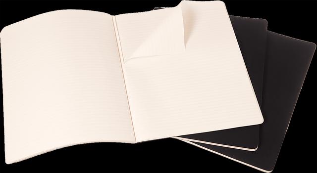 Image du produit Moleskine Cahier (19 x 25 cm, À rayures, Couverture souple)