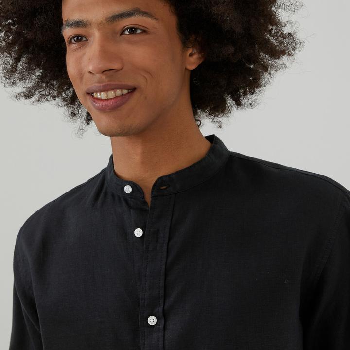 Immagine prodotto La Redoute Collections Camicia a maniche lunghe con collo alto (S)