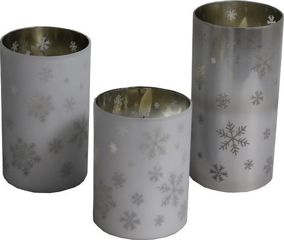 Produktbild Art Collection Kerze im Glas mit Echtwachs 3D und Timer 3er Set (3 Stk.)