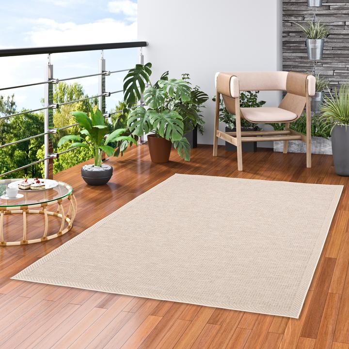 Immagine prodotto Pergamon Tappeto Indoor & Outdoor Flatweave Ottawa Border (80 x 150 cm)