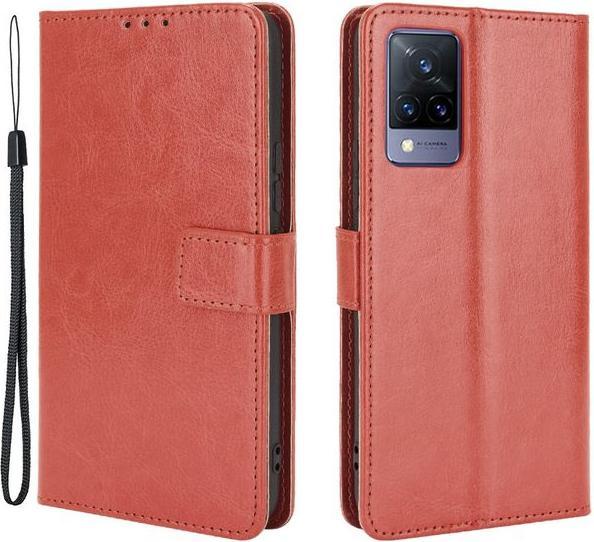 Produktbild MU Classic Crazy Horse III Leder Bookcover Series (vivo V21 5G)