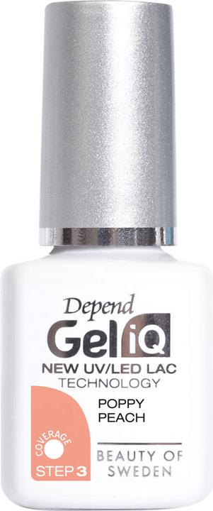 Actual product image Beter Better Depend Gel Iq Esmalte Poppy Peach 41005 (Salmon colours, Gel-Effect Nail Polish)