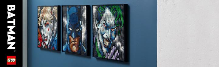 Actual product image LEGO Jim Lee Batman Collection (31205, LEGO Art)