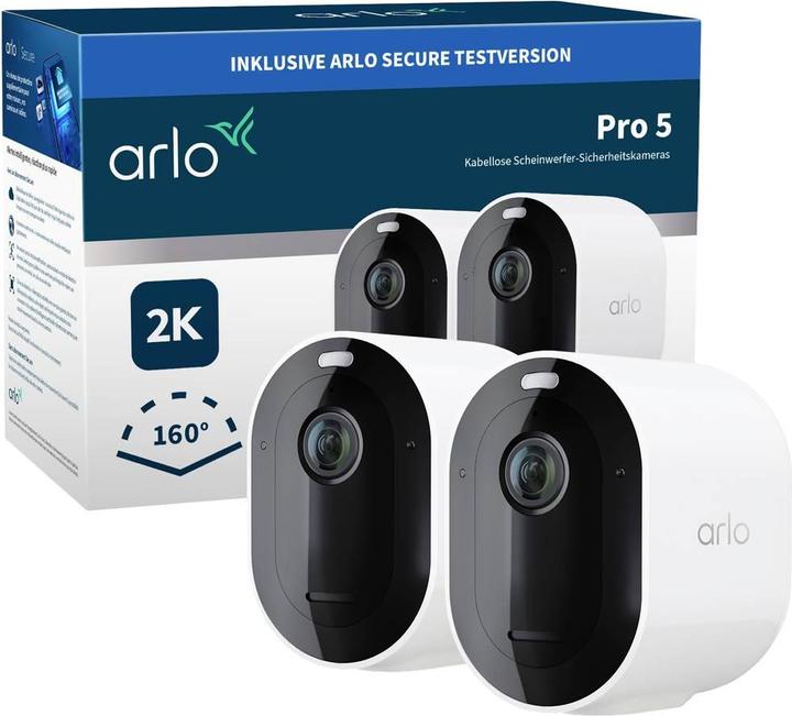 Produktbild Arlo Pro 5 2 Kit (2560 x 1440 Pixels)
