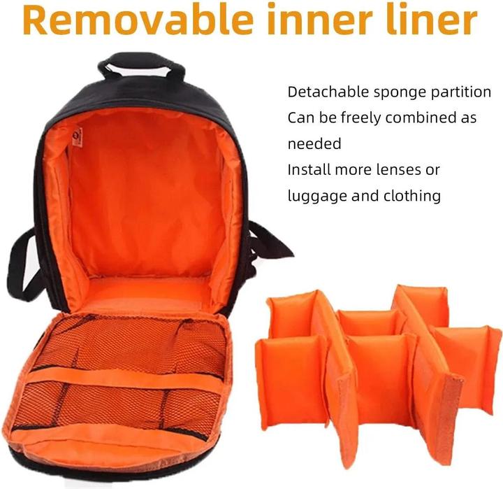 Actual product image Only-Bags.Store Multifunctional outdoor camera backpack Video digital shoulder camera bag Waterproof (Photo backpack)
