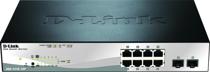 Produktbild D-Link Dgs-1210-10p (8 Ports)