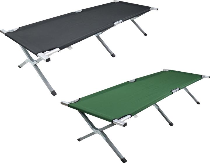 VCM Alu Campingbett Feldbett 210cm Tosali L