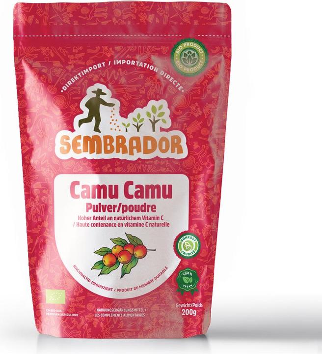 Immagine prodotto Sembrador Camu Camu in polvere Fairtrade Organic (1 Pezzo/i, Polvere, 214 g)