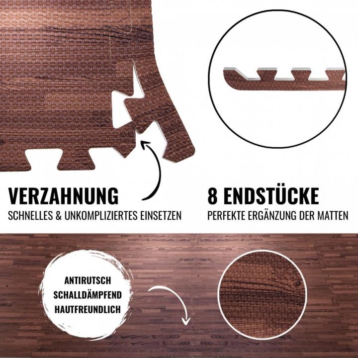 Produktbild Gorilla Sports Schutzmatten Endstücke (1.20 cm)