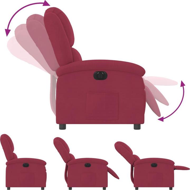 Produktbild VidaXL Relaxsessel Elektrisch Samt