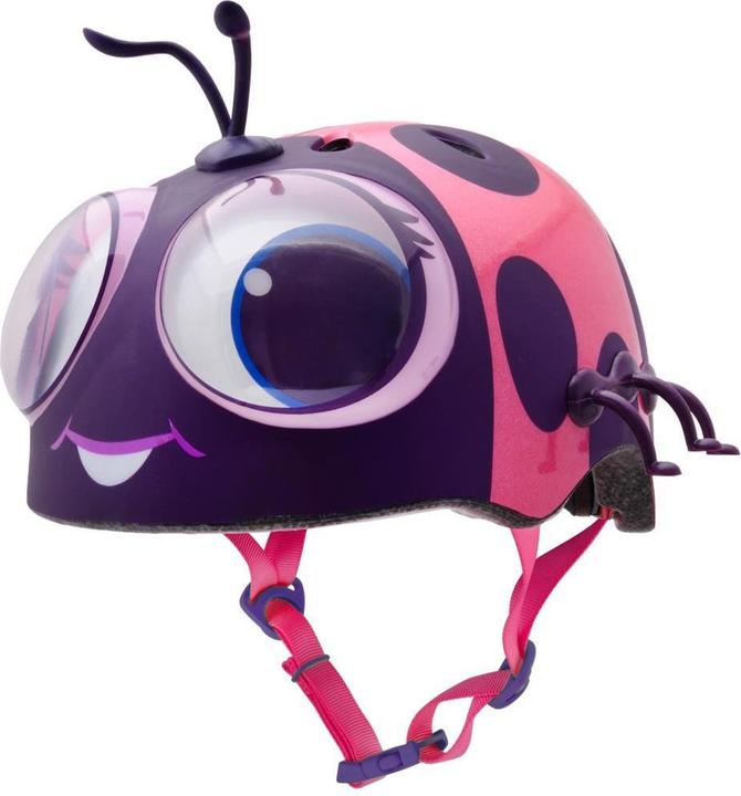 MGA Kinderhelm Junior C-Dere Googly Lady Bug Pink Grösse XS Toodler FS 3+ (48-52 cm) (neu) (48 - 52 cm)