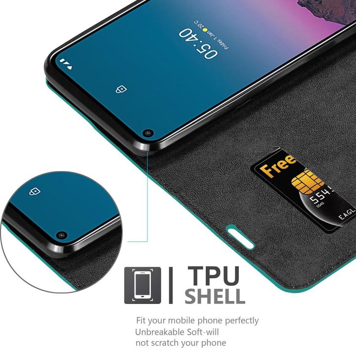 Actual product image Cadorabo Book Invis. Magnet sleeve (Nokia 5.4)