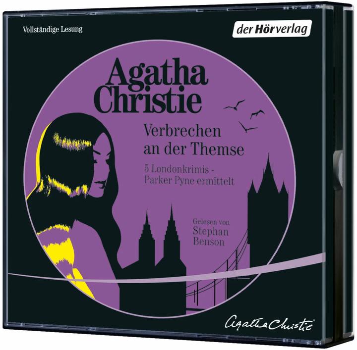 Image du produit Crimes sur la Tamise (Agatha Christie, Anke Albrecht, Stephan Benson, Allemand)