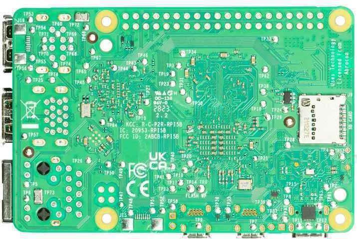 Actual product image Raspberry Pi New 5 / 4GB