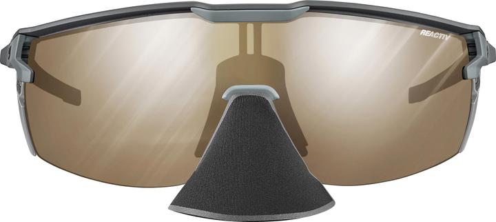 Actual product image Julbo Ultimate Cover Reacktive Perf. 2-4 Sports Glasses (Dark grey, Charcoal, Silver)