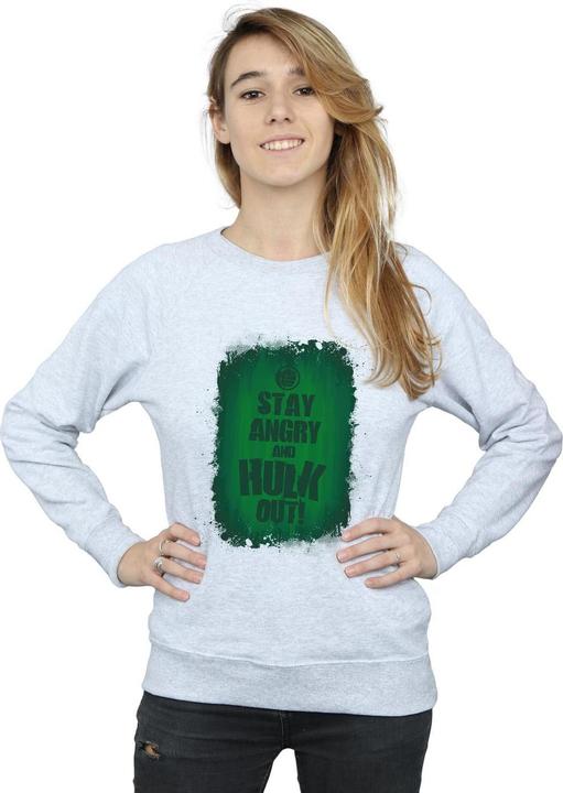 Image du produit Pull Femme/Les Femmes Hulk Stay Angry (XXL)