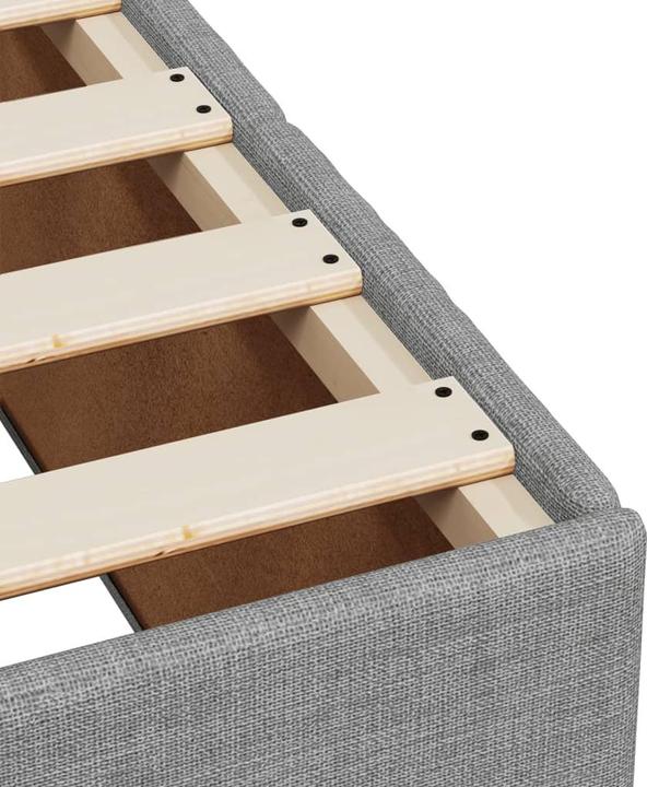 Image du produit VidaXL Bo x lit de saut avec matelas 90 x 190 cm Tissu (90 x 190 cm)