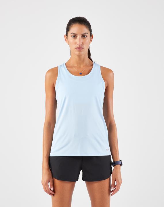 Produktbild Kalenji Lauf-Tanktop Damen atmungsaktiv - Run 100 hellblau (L)