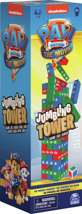 Image du produit Spin Master Games PAW Patrol : Le Cinéma - Tour à bascule, jeu d'adresse avec des motifs de PAW Patrol (Multilingue)