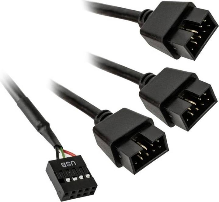 Actual product image Lian-Li PW-U2HB USB Converter 1 USB to 3 USB