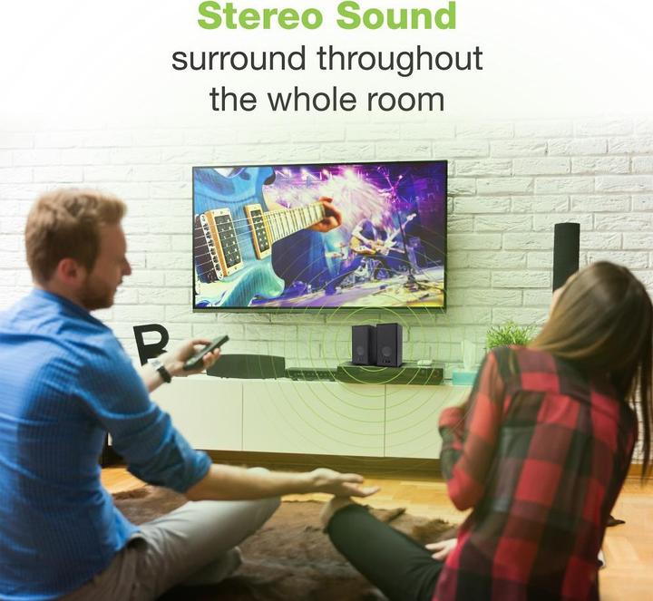 Actual product image Techly Wooden Speaker Set for Notebook