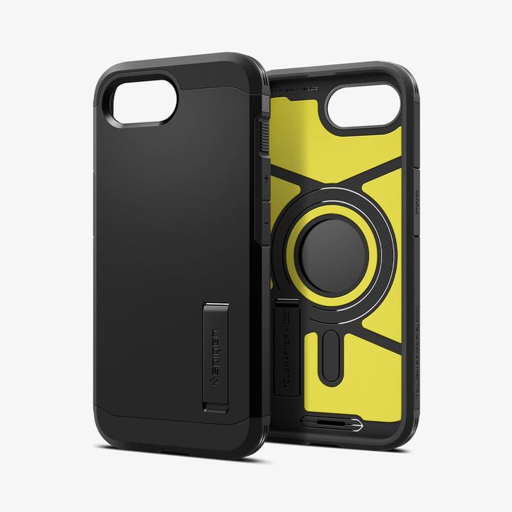 Produktbild Spigen Tough Armor MagFit iPhone SE(2025) Case - Black (Apple iPhone 16e)