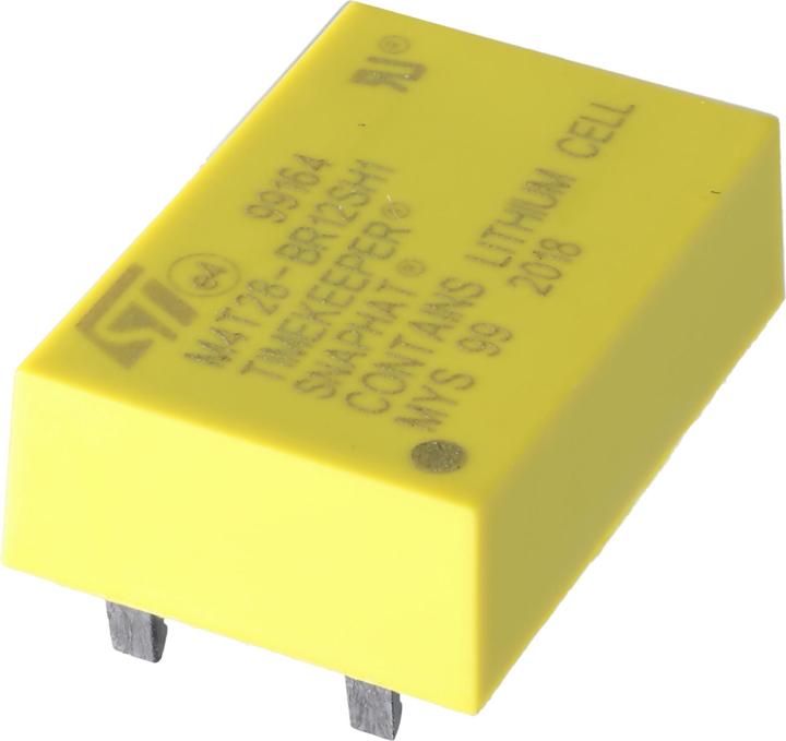 Actual product image STMicroelectronics Lithium backup battery suitable for Datex Monitor CardioCap 5 M4T28-BR12SH1 (1 pcs., 480 mAh)