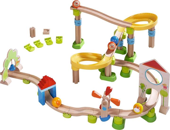 Actual product image Haba Kullerbü - Supplementary set connector and base