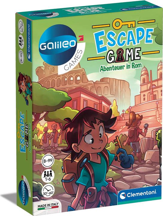 Actual product image Clementoni Galileo Escape adventure in Rome (German)