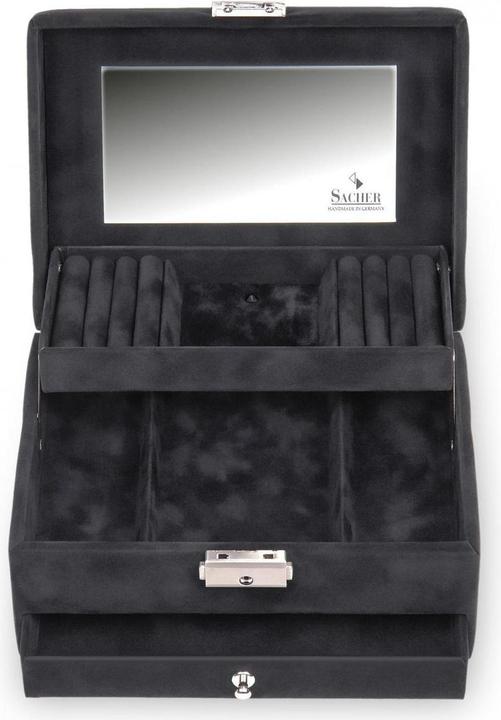 Produktbild Sacher 15.503.040404 - Schmuckkästchen Carola crystalo schwarz
