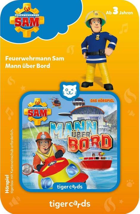 Produktbild Tigermedia Tigercard Feuerwehrmann Sam Mann über Bord (Deutsch)