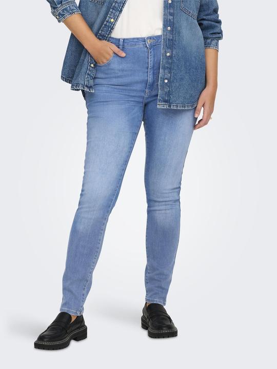 Actual product image Only CARFOREVER Hohe Taille Skinny Fit Jeans Skinny Jeans (W42/L32)