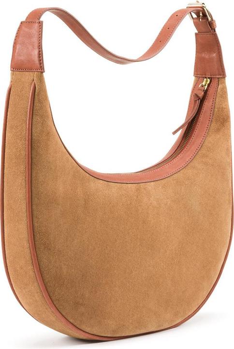 Produktbild La Redoute Collections Hobo-Bag aus Spaltleder