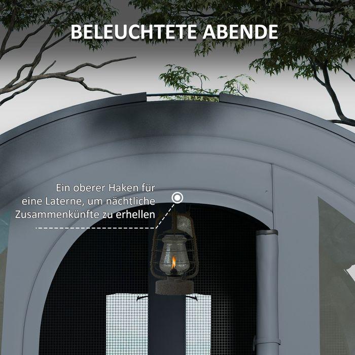 Actual product image Swisshandel24 Tunnelzelt Campingzelt für 6 Personen, 2 Räume, 3000mm Wassersäule (Tunnel tent, 6 persons)