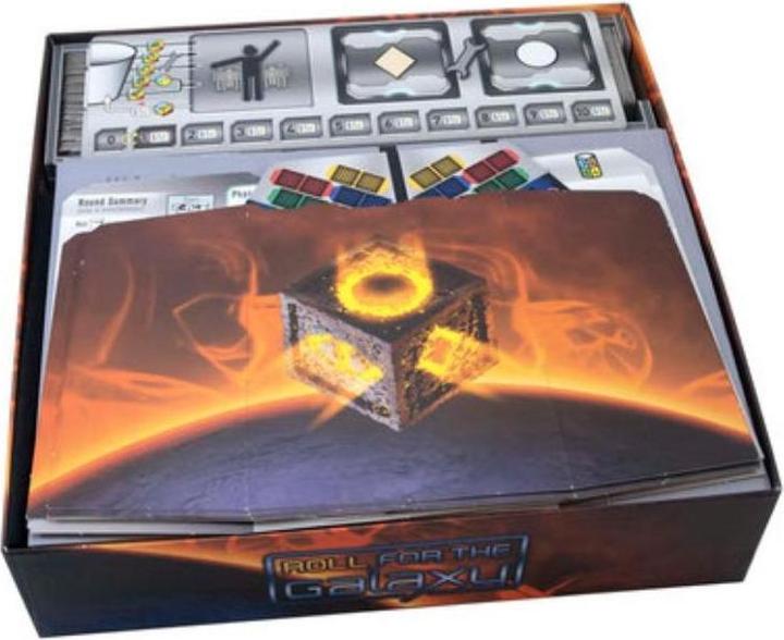 Actual product image Folded Space FS-RFGV2 - Insert - For Roll for the Galaxy and Expansions: Ambition, Rivalry