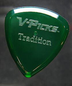 Image du produit V-Picks V-Pick Tradition Pick vert émeraude (3 mm)