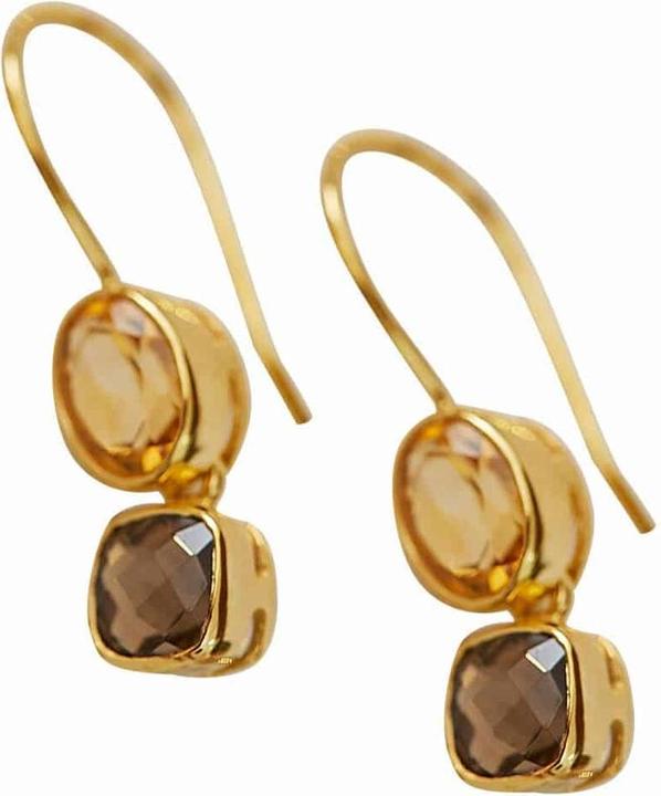 Produktbild Loberon Ohrringe Ovique gold (925er Sterlingsilber)