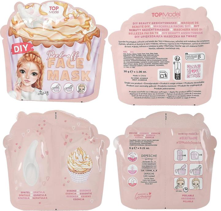 Actual product image Top Model Topmodel - DIY Face Mask BEAUTY and ME - 30 g