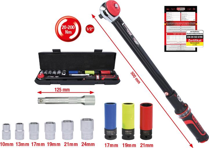 Actual product image KS Tools Ergotorque (1/2", 20 Nm, 200 Nm)